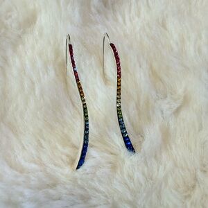 Elegant Multicolor Drop Earrings